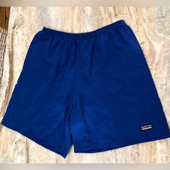 Men’s PATAGONIA Baggies Longs Nylon blue board shorts- Size large - Picture 1 of 6